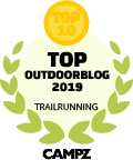 4. Platz CAMPZ Top Outdoorblog 2019 - Trailrunning