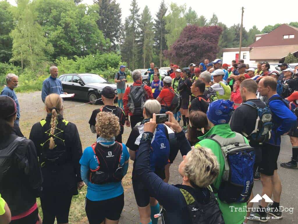 Westerwaldlauf 2018 50 Kilometerlauf Startaufstellung